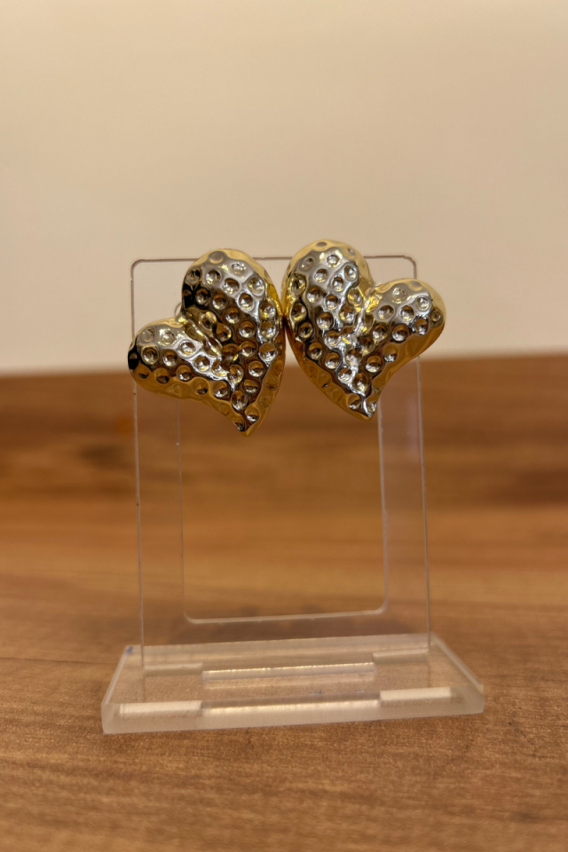 Gold Kalpli Küpe