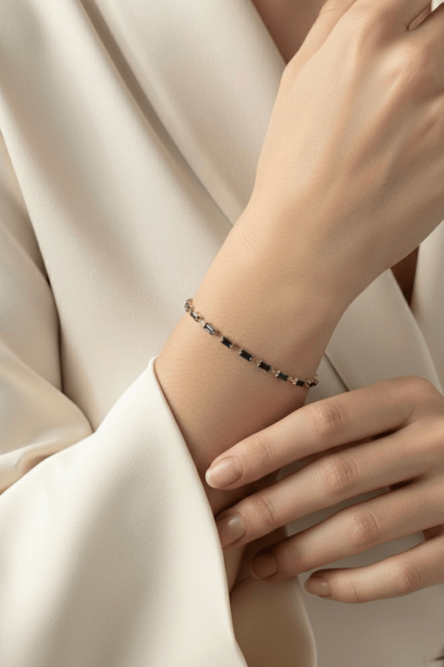 Mavi Taşlı Bileklik